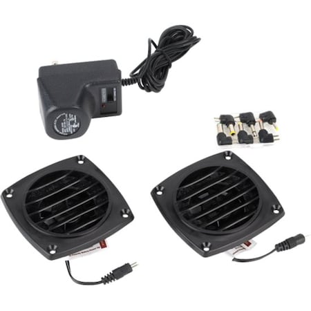 Chief Active Louvered Vent-2Fans/Pow CLS-A